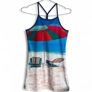 Old Navy Swimsuit Coverup Dress Beach Theme